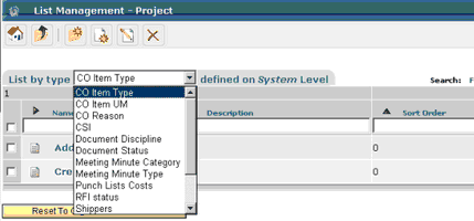List Management Customize